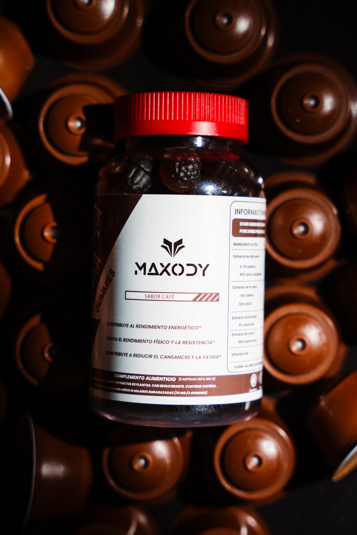 Energía Extra Gummies con Cafeína Natural