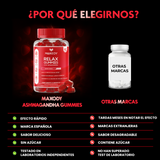 Relax Gummies Ashwagandha MAXODY - Anti-estrés natural 60 gummies - Imagen 7