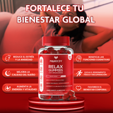 Relax Gummies Ashwagandha MAXODY - Anti-estrés natural 60 gummies - Imagen 2