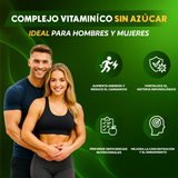 Multivitaminas Gummies MAXODY - 12 vitaminas y minerales sabor manzana - Imagen 5
