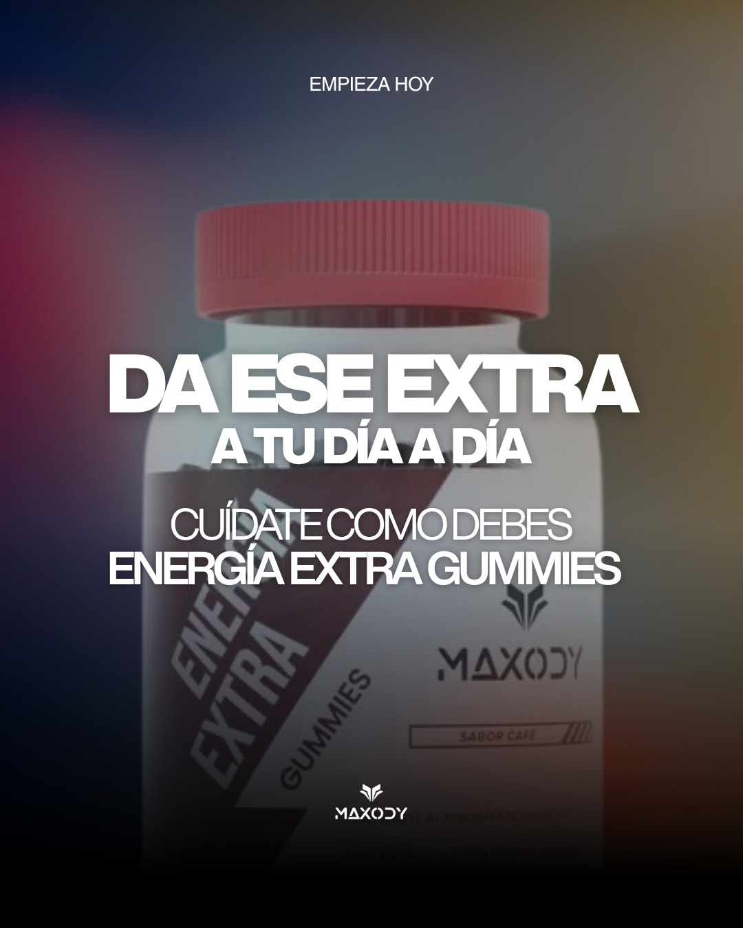 Energía Extra Gummies con Cafeína Natural
