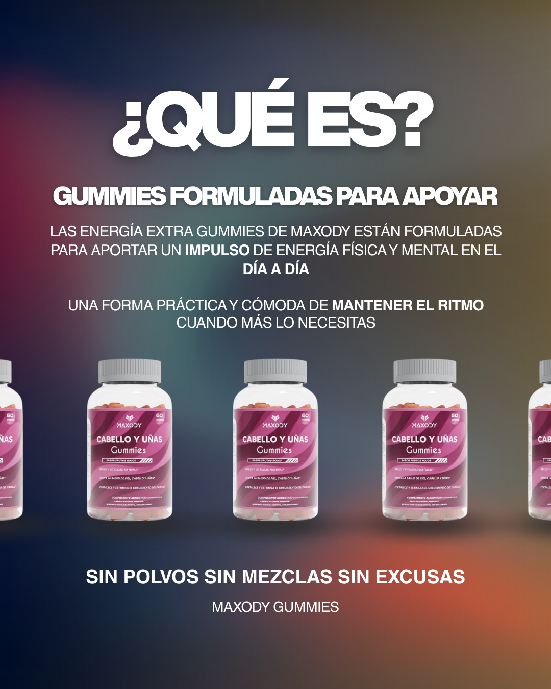 Cabello y Uñas Gummies