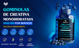 Creatina Gummies Monohidrato — 3.000mg por Dosis