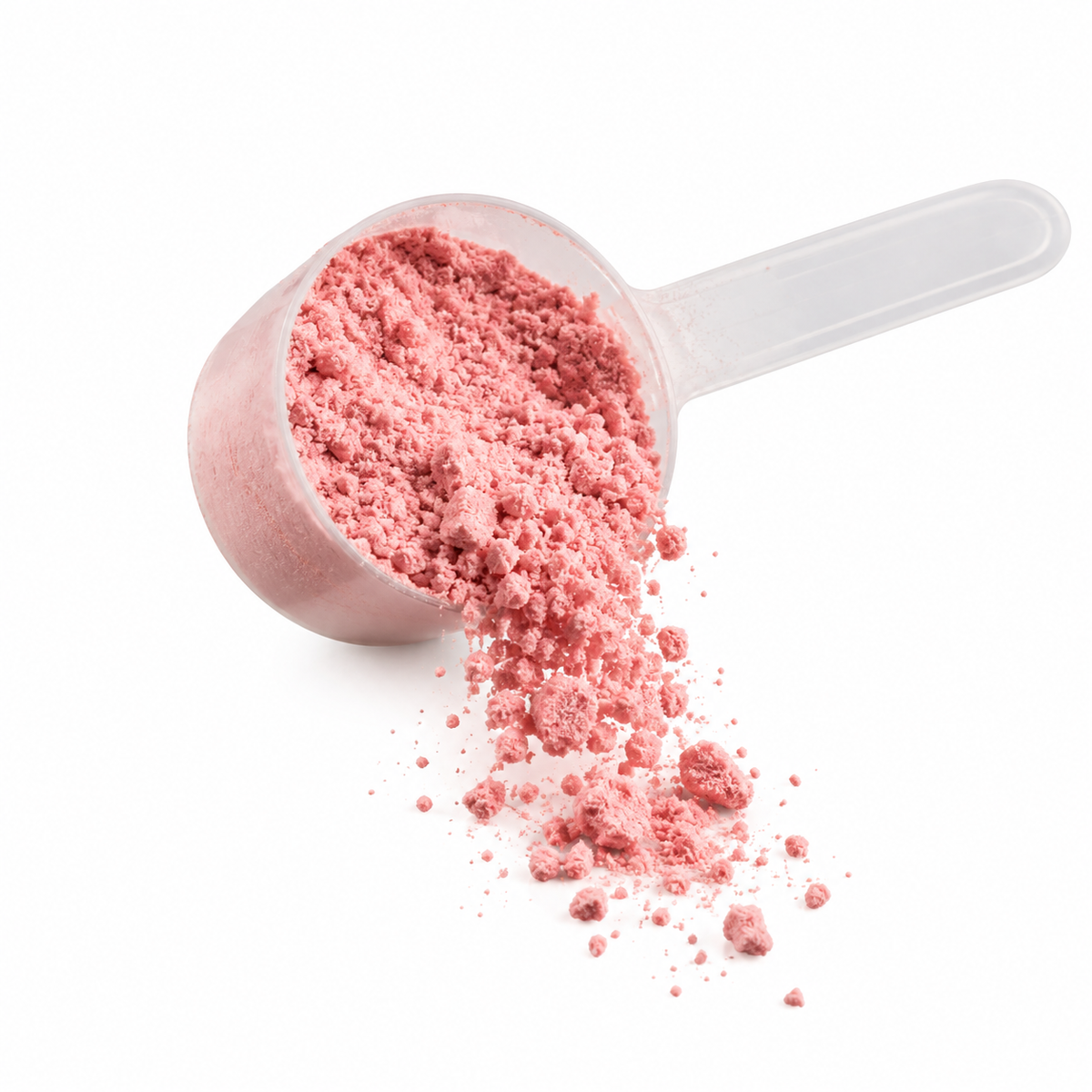 Poudre de protéines à la fraise