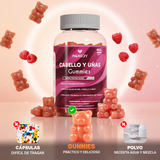 Cabello y Uñas Gummies — Biotina + Zinc