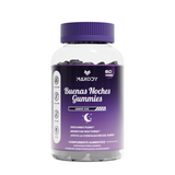 Buenas Noches Gummies con Melatonina MAXODY - 60 gummies sabor uva - Imagen 1