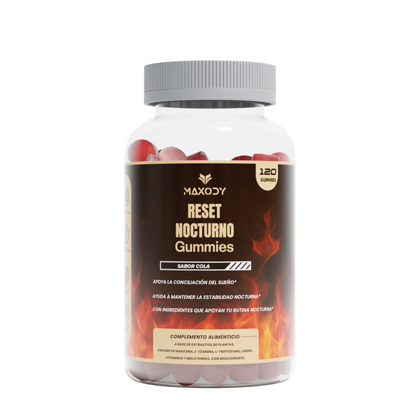 Reset Gummies Control de Peso MAXODY - 120 gummies sabor cola - Imagen 1